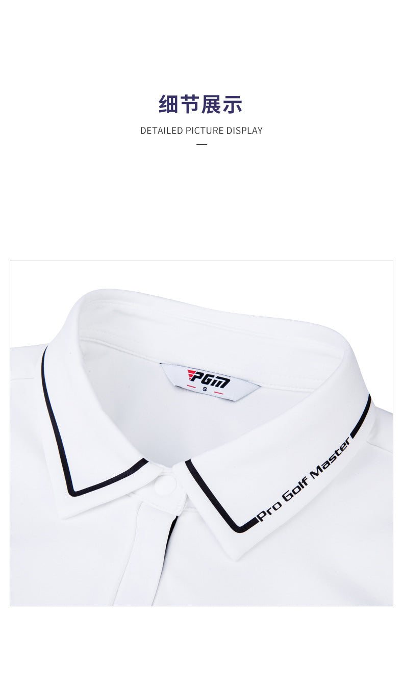 PGM YF536 golf polos cool design sportswear oem design golf polo shirt