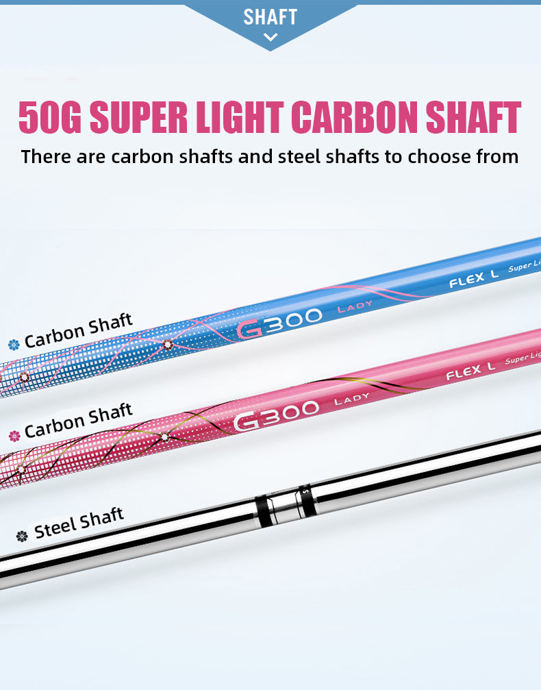 PGM LTG035 Custom Full Golf Clubs Complete Set Women Titanium Drive Golf Clubs With Golf Bag
