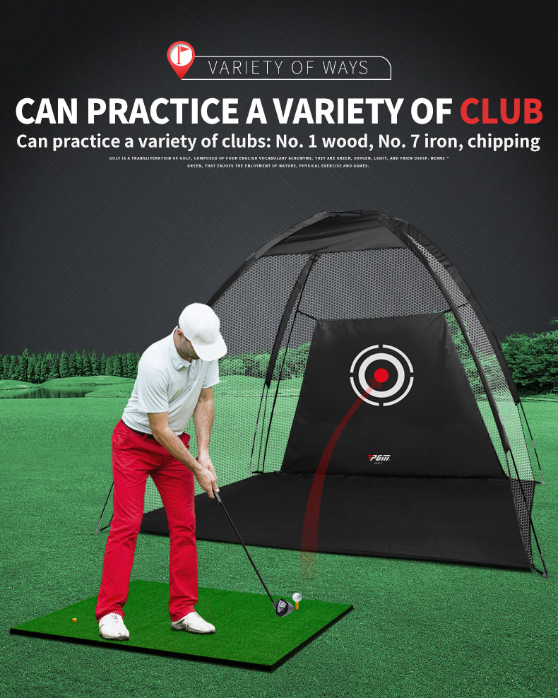 PGM LXW002 wholesale golf practice chipping net training golf net with target