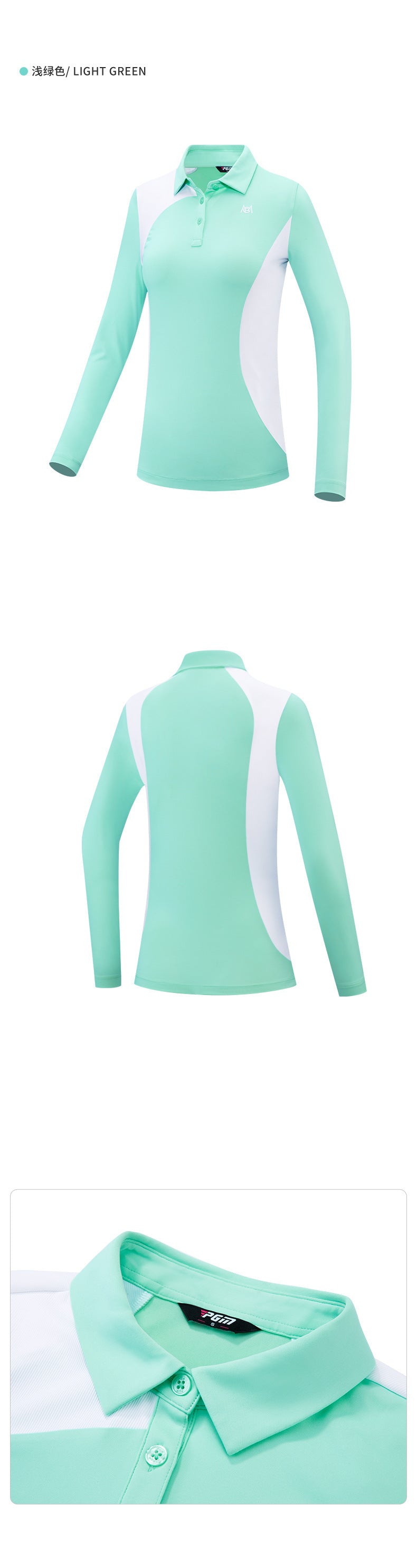 PGM YF477 custom ladies bulk polo golf shirts women odm golf polos
