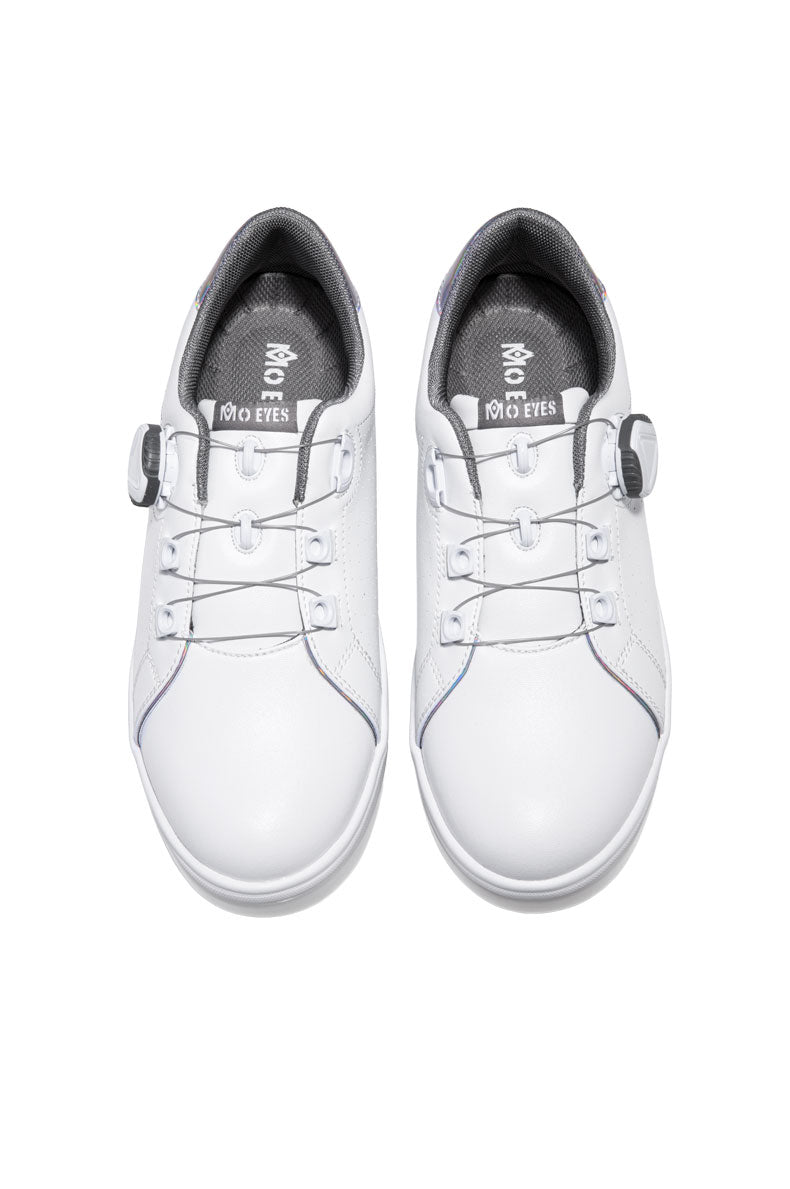MOEYES M22XZ09 new fashion golf shoes 6.5 size spike less waterproof golf shoes