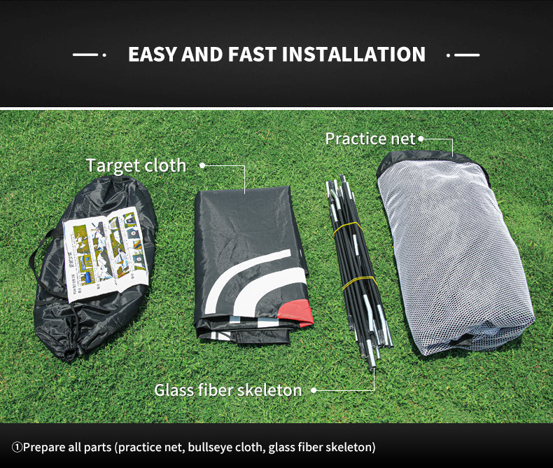 PGM LXW002 wholesale golf practice chipping net training golf net with target