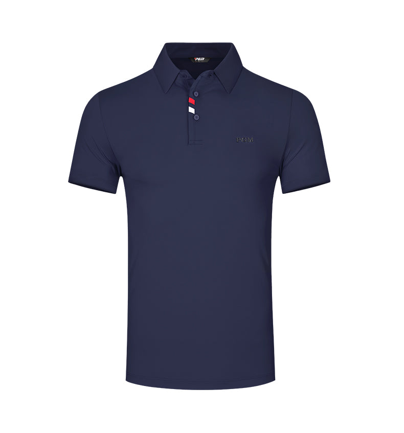 PGM YF441 mens polo golf shirts polyester spandex fashion performance golf shirts