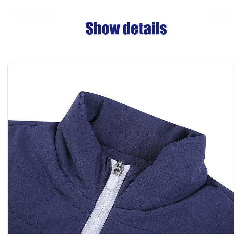 PGM YF507 kids golf padding jacket softshell heated golf jacket with logo