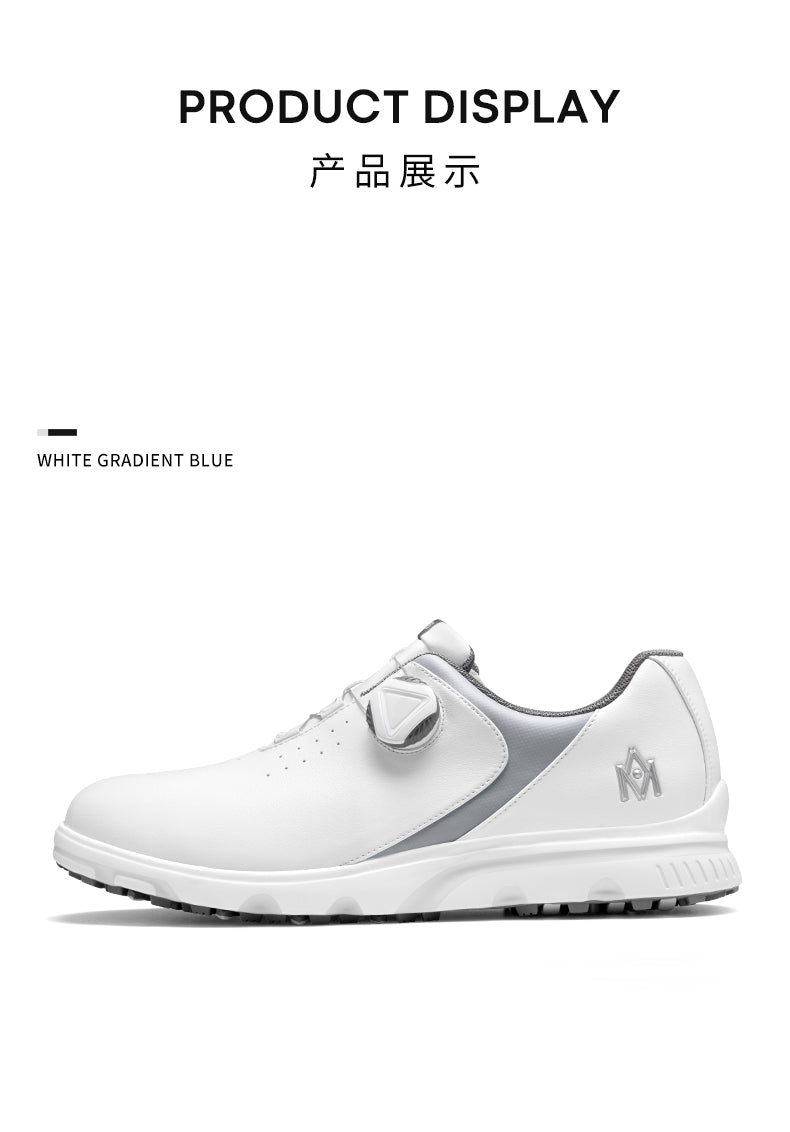 MOEYES M22XZ07 golf shoes made in China waterproof comfortable golf shoes for men