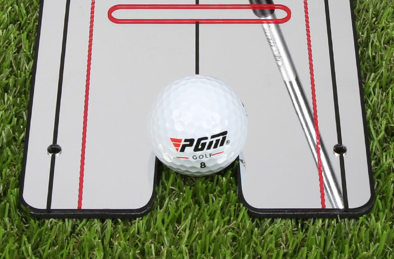 Golf Putter Mirror Assisted Pose Correction Putter Training Board