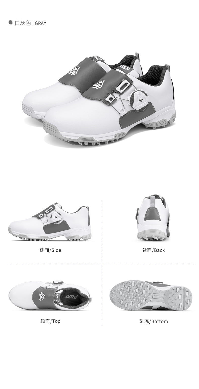 PGM XZ211 new style kids golf shoes non slip waterproof golf shoes