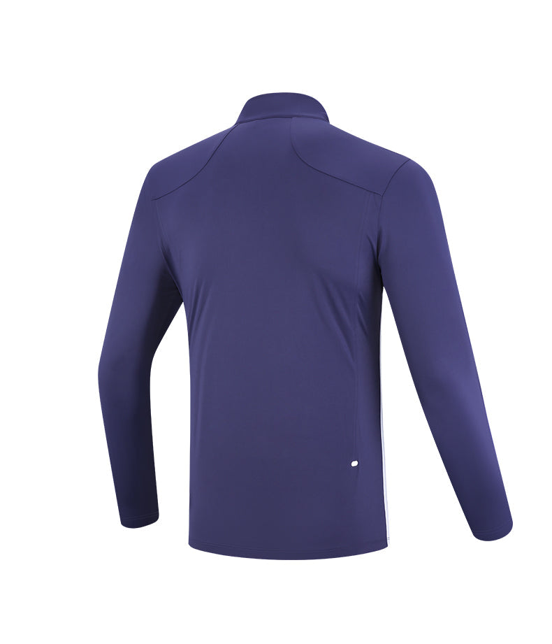 PGM YF522 men golf t shirt high quality zip collar custom long sleeves mens golf shirts