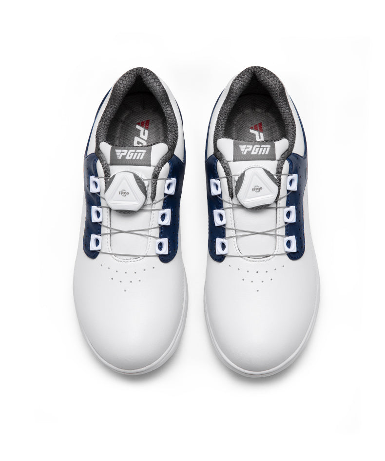 PGM XZ251 custom golf shoe manufacturer wholesale waterproof junior golf shoes with logo
