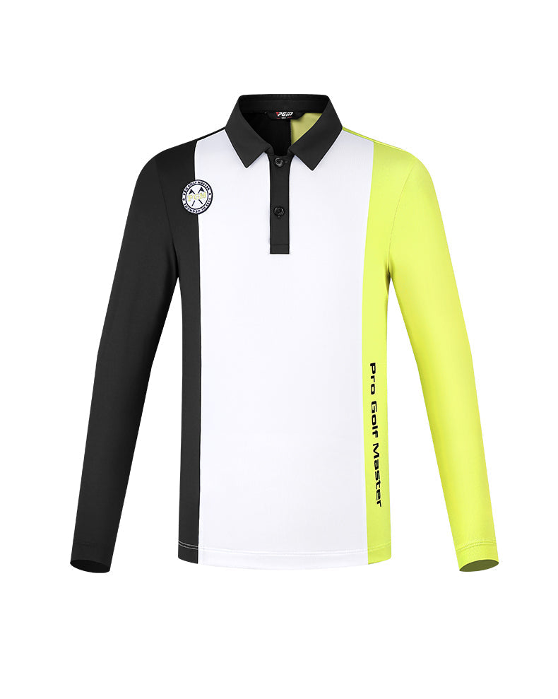 PGM YF493 kids wholesale quality golf polo polyester spandex 2022 golf polo