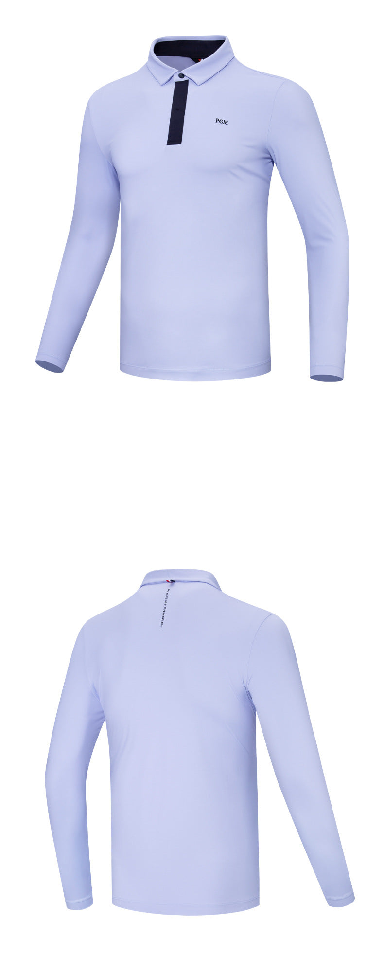 PGM YF491 men polo shirts plain golf polo blank t shirt long sleeve odm golf polo