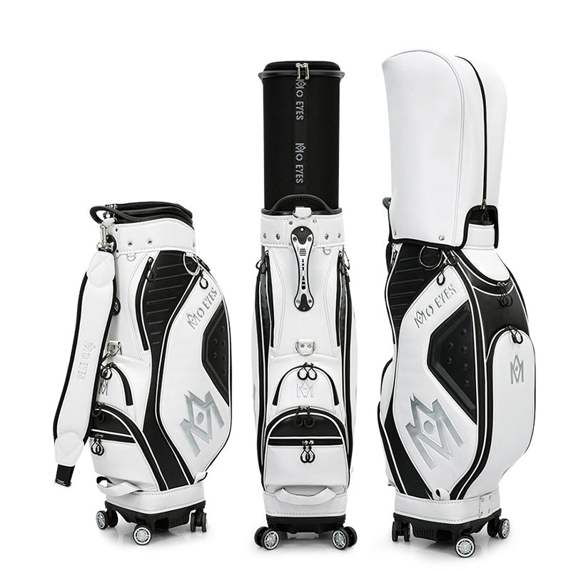 MOEYES M22QB03 golf bag manufacturers china microfiber leather golf bag