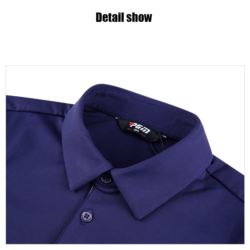 PGM YF542 golf apparel polo long sleeve golf clothing kids golf shirts