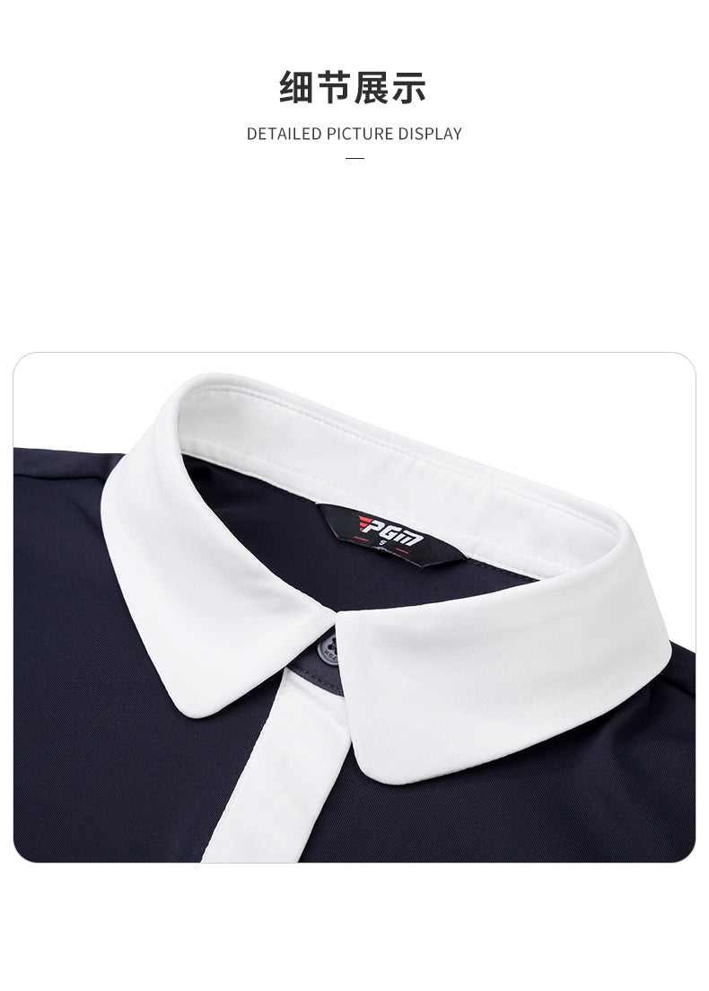 PGM YF540 custom logo blank golf t shirt polo golf polo shirts for women
