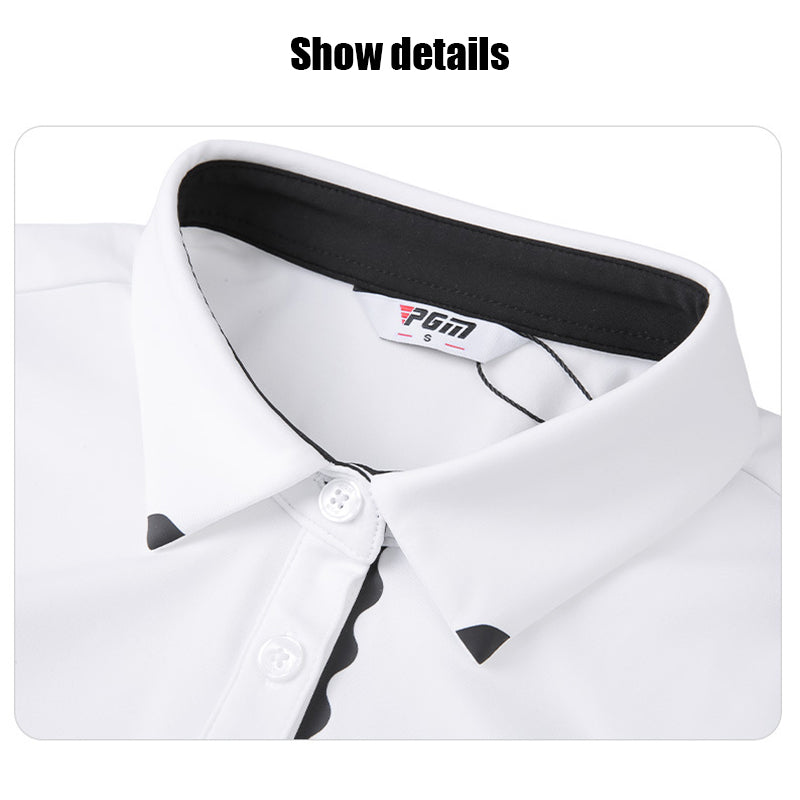 PGM YF537 winter long sleeve golf polo shirts polo shirt 2023 women fashion golf polo