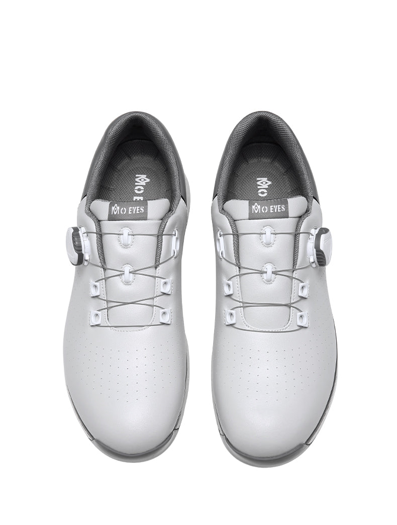 MOEYES M22XZ10 male custom made golf shoes high quality luxury brand anti skid golf shoes
