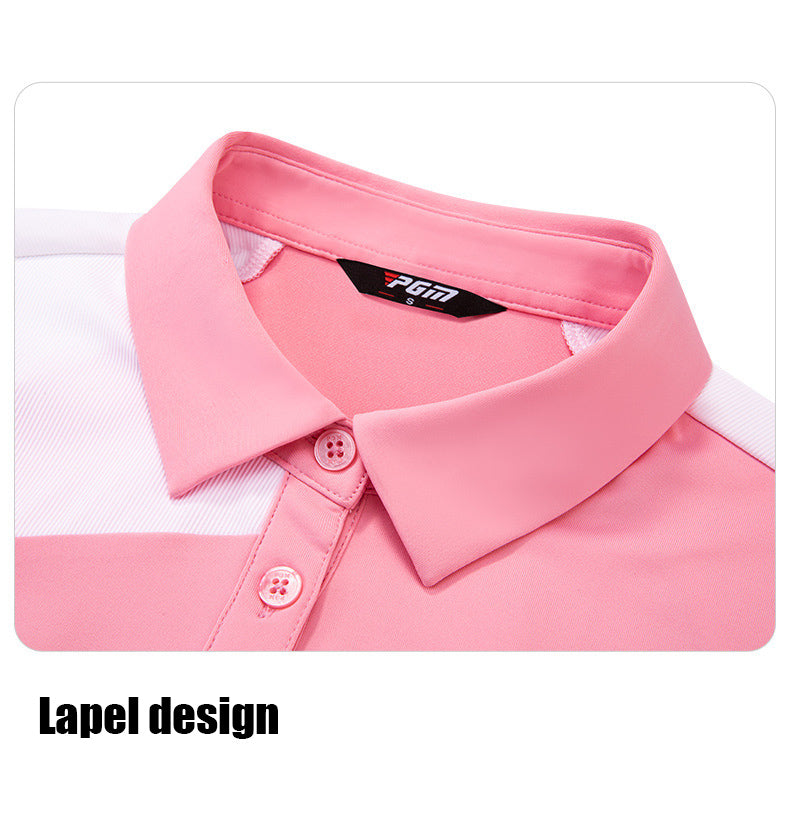 PGM YF477 custom ladies bulk polo golf shirts women odm golf polos