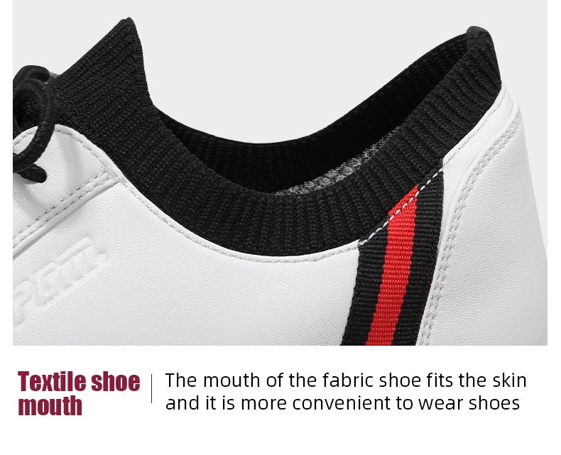 PGM XZ184 brand black golf shoes waterproof custom spike less golf shoes men