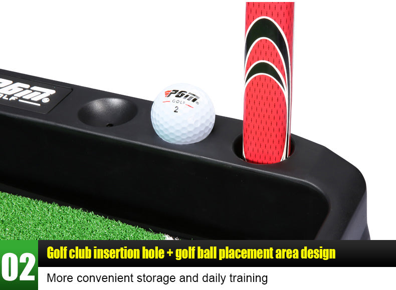PGM TL029 deluxe electric return putting training mat golf putting mat