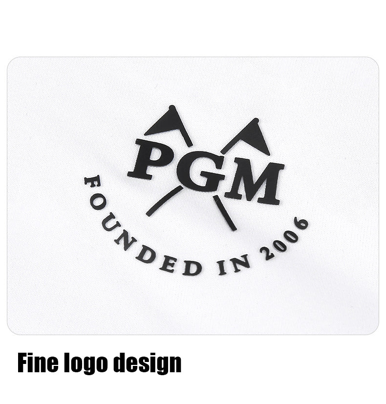 PGM YF516 golf polyester t-shirts bulk womens 1/4 zip long sleeve golf shirt