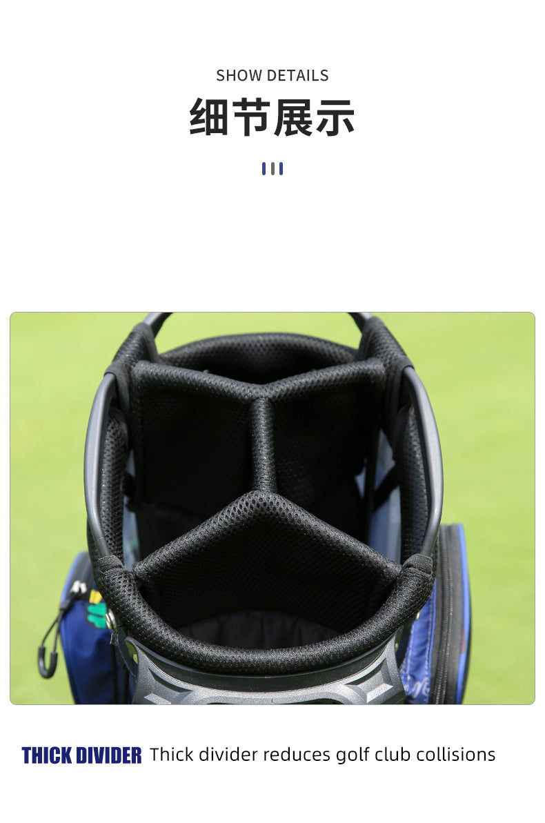 PGM QB111 personalised stand golf bag lightweight custom logo nylon golf bag