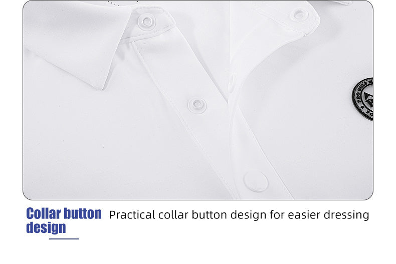 PGM YF480 golf performance polos shirt men long sleeve wholesale golf polo