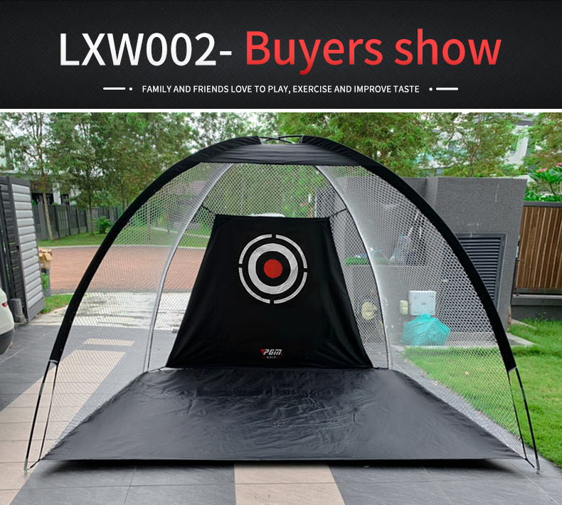 PGM LXW002 wholesale golf practice chipping net training golf net with target