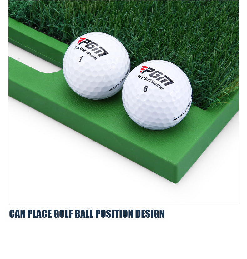 PGM DJD032 custom logo golf carpet mat 30*60cm mini golf hitting mats