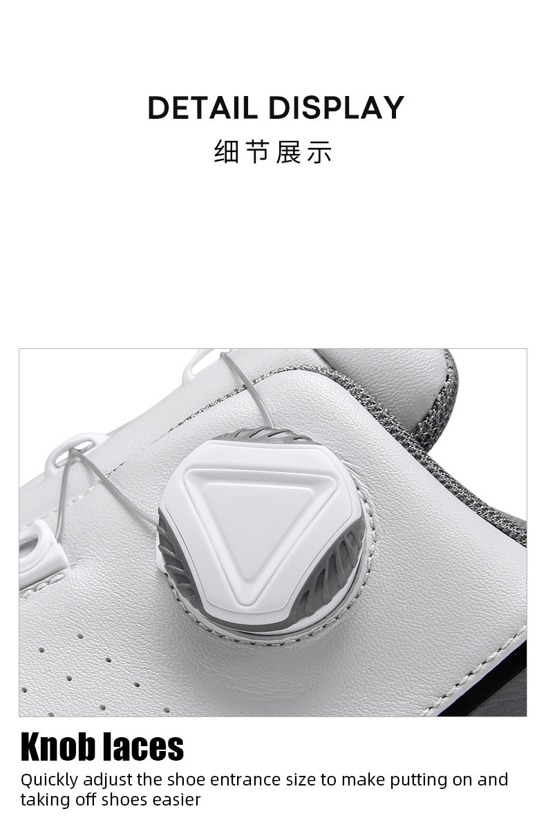 MOEYES M22XZ10 male custom made golf shoes high quality luxury brand anti skid golf shoes