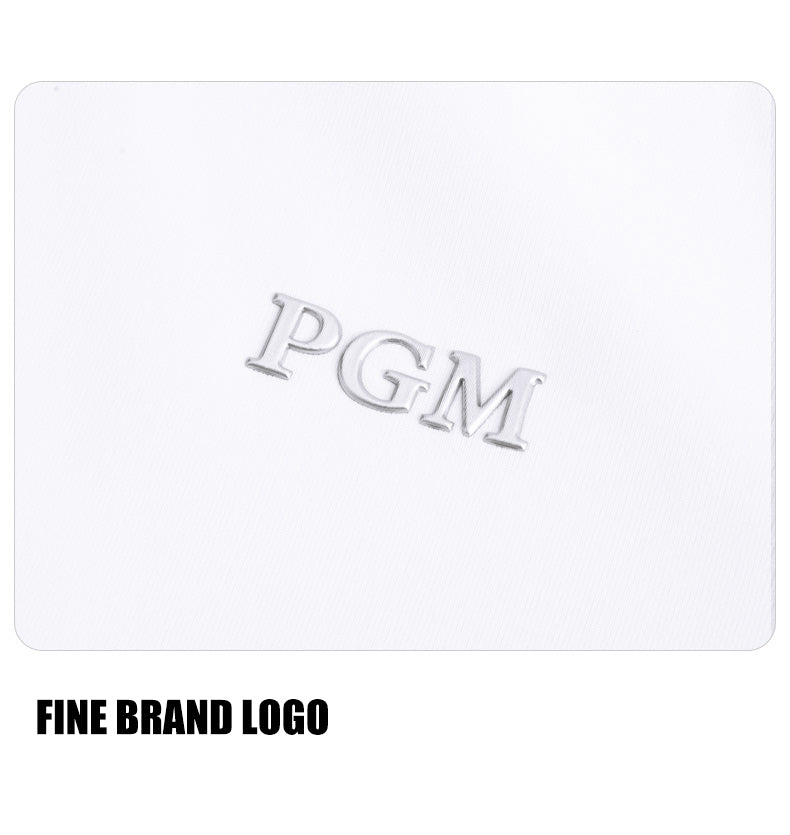 PGM YF486 modern polo golf t shirts womens short sleeve golf polo shirt white golf polo