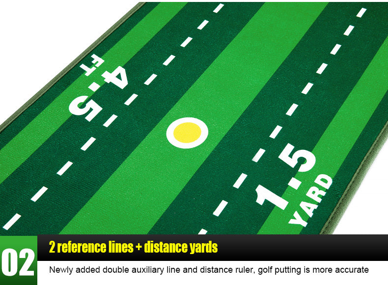 PGM TL029 deluxe electric return putting training mat golf putting mat