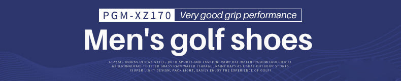 PGM XZ170 custom golf shoes sport spikes shoes for men