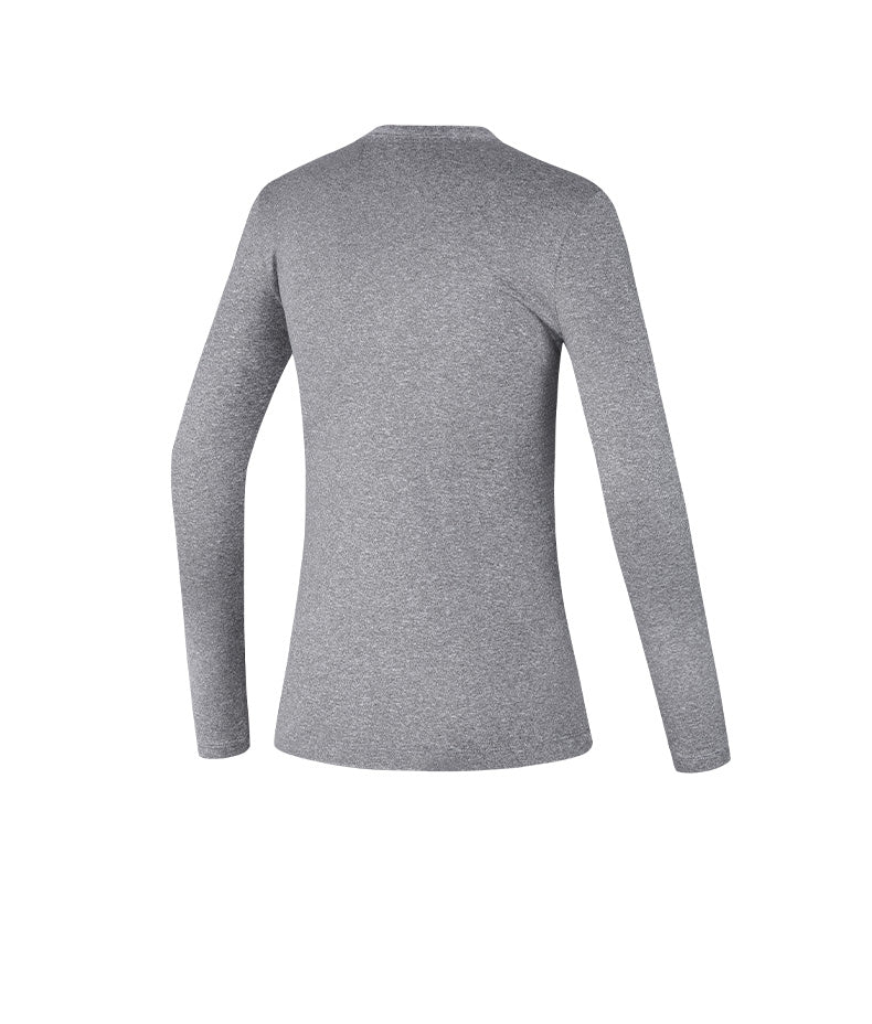 PGM YF419 women long sleeve golf shirt crew neck polyester spandex golf shirt
