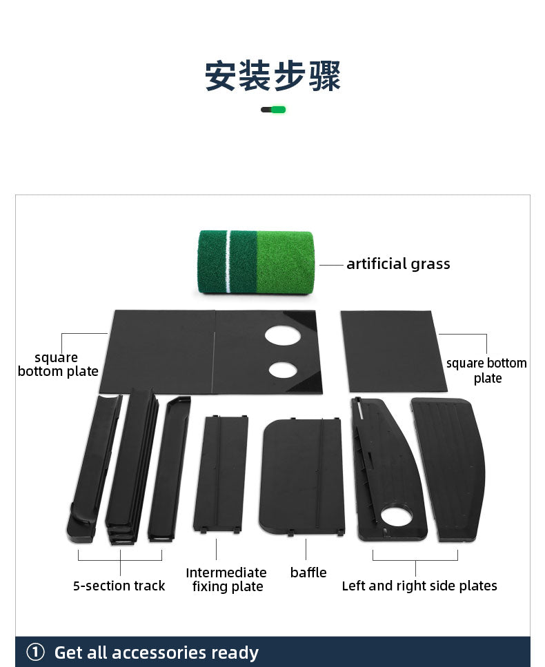 PGM TL035 mini golf artificial grass putting green mat new custom golf putting mat