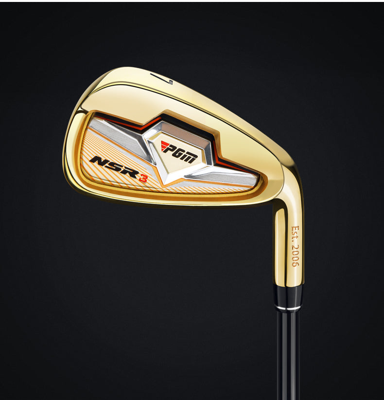 PGM MTG033 left handed mens custom golf clubs complete set gold titanium professional golf clubs