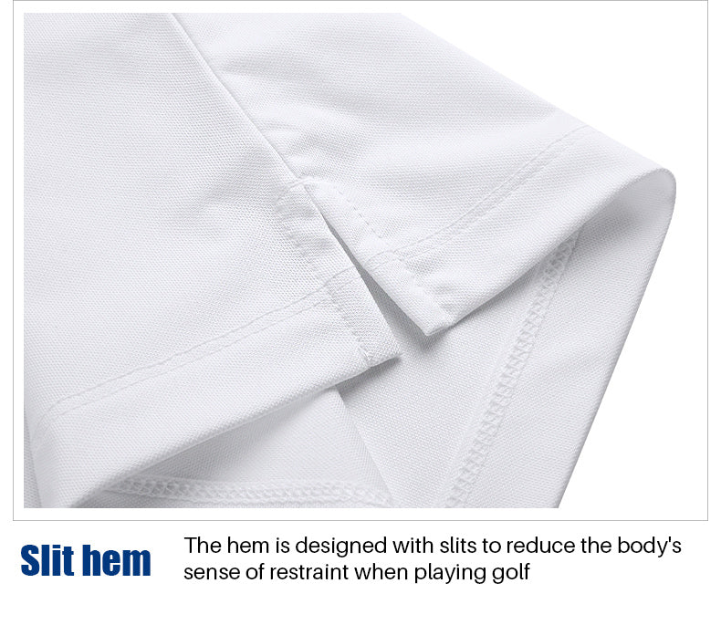 PGM YF441 mens polo golf shirts polyester spandex fashion performance golf shirts