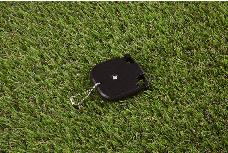 Golf Scorer Dual Dial Counting Black Square