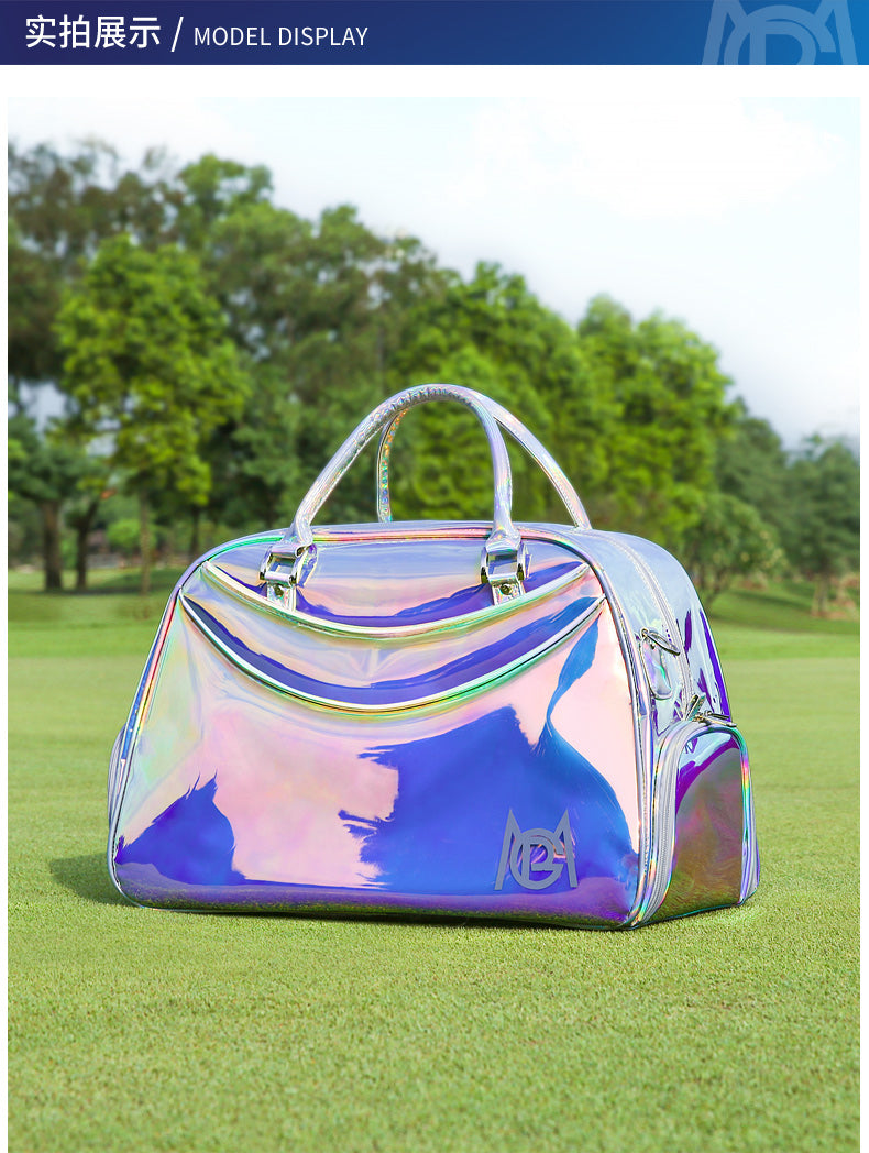 Colorful Golf Bag for Women, Lightweight and Portable Clothing and Shoe Bag