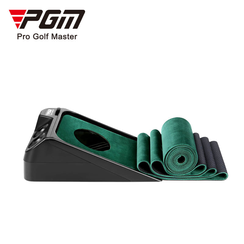 PGM TL030 track golf slope putting mat auto return mini office golf putting mat