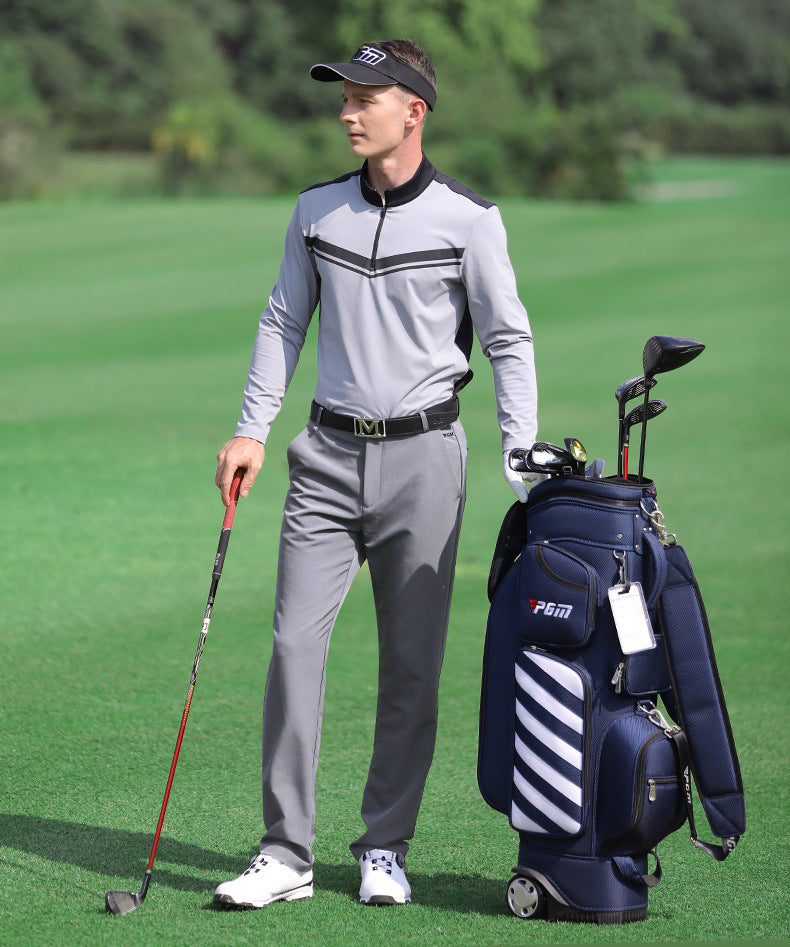 PGM KUZ097 autumn and winter golf trouser men quick dry new arrival men's high elastic golf sport pants