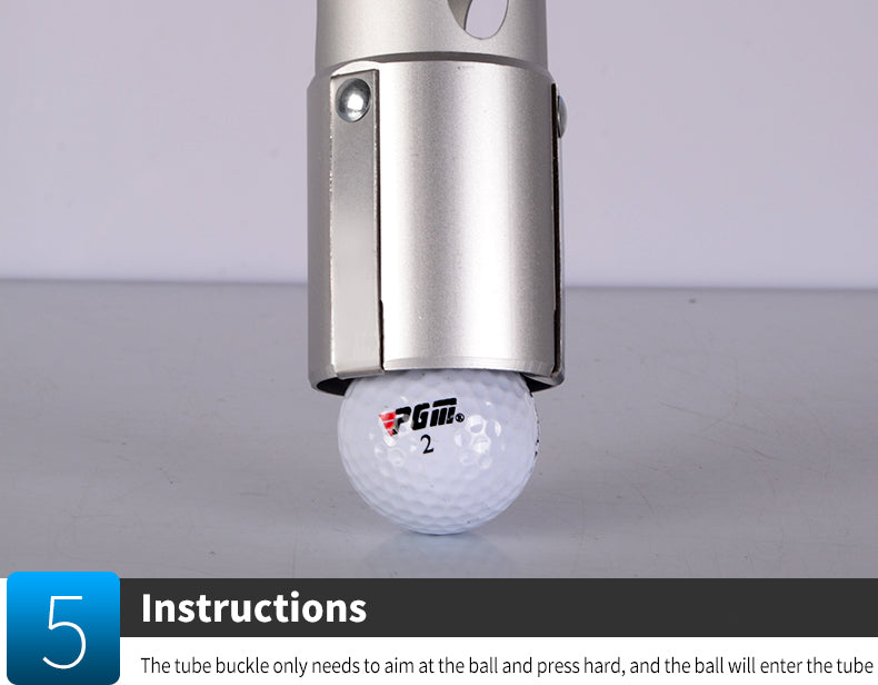 Portable golf ball shag bag pick up receiver