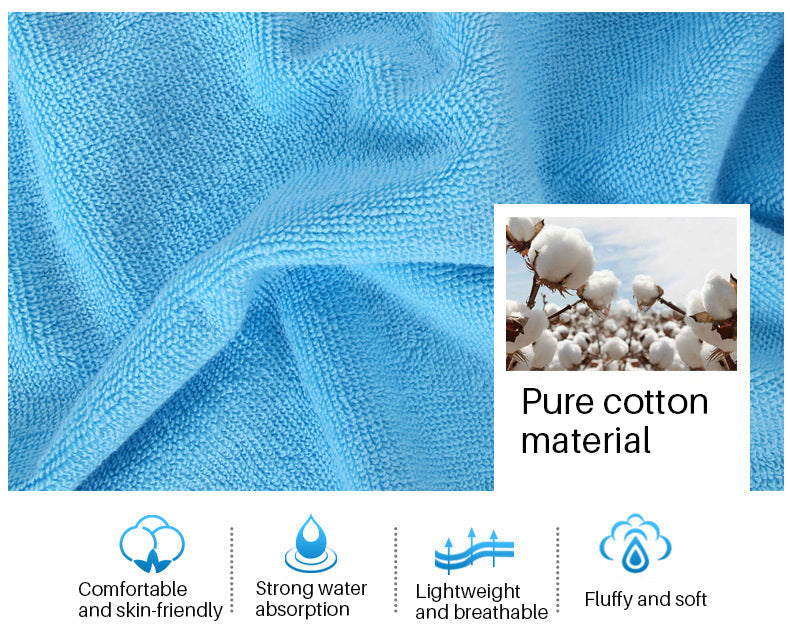 Cotton Towel Golf Towel Long-Staple Cotton Sweat Towel Quick-Drying Sweat-Absorbing Multiple Color Options.