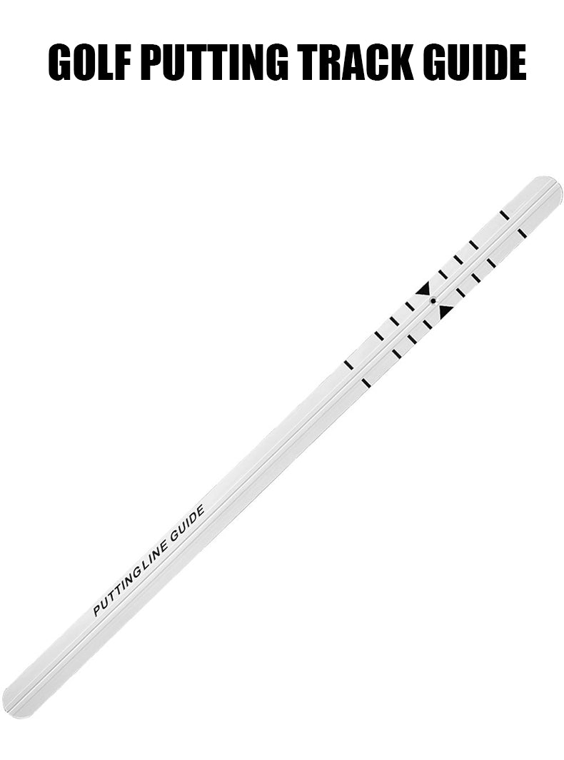 putting guide golf putting practice ruler line indoor golf putting trainer