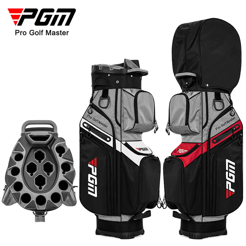 PGM QB174 Golf Cart Bag Waterproof Tour Staff 14 Way Golf Bags with Full 14 Dividers