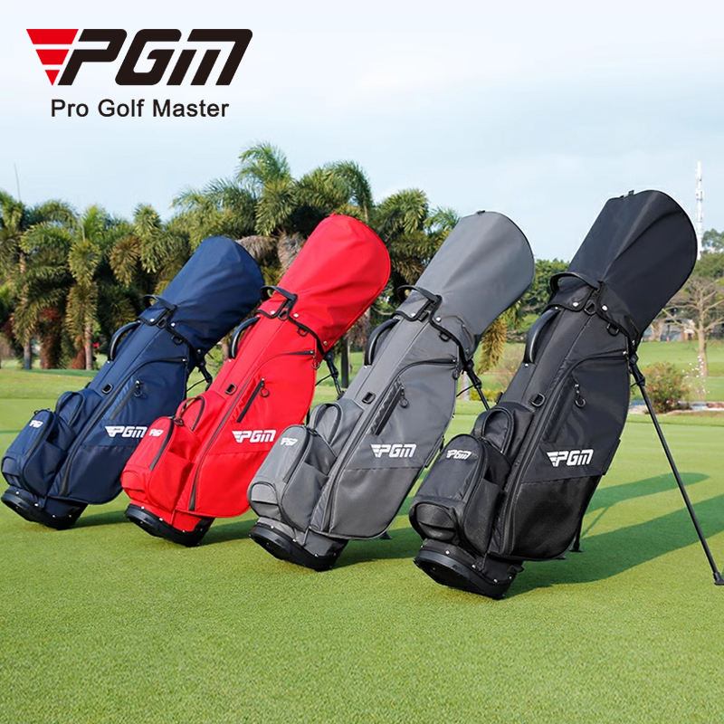 PGM QB156 Men's Luxury Lightweight Waterproof Microfiber PU Leather Golf Stand Bag Customizable 14-Way