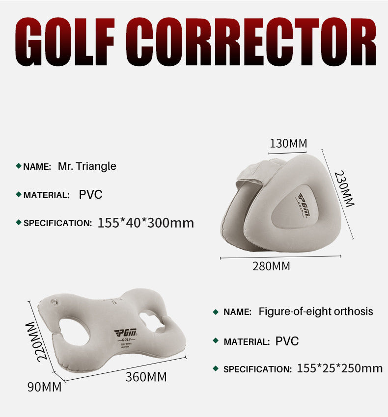 Triangle Fitting Float Golf Posture Corrector