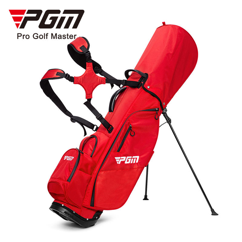 PGM QB156 Men's Luxury Lightweight Waterproof Microfiber PU Leather Golf Stand Bag Customizable 14-Way