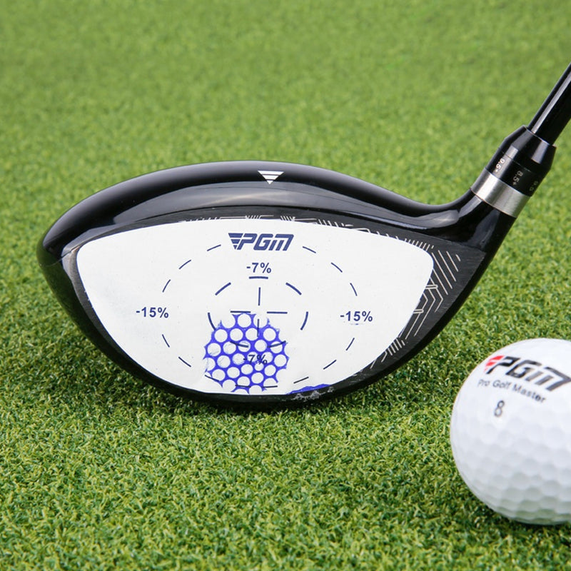 Golf Club Impact Tape, Golf Ball Marking Test Paper, 12 Sheets of Wood/Iron Club Hitting Stickers.