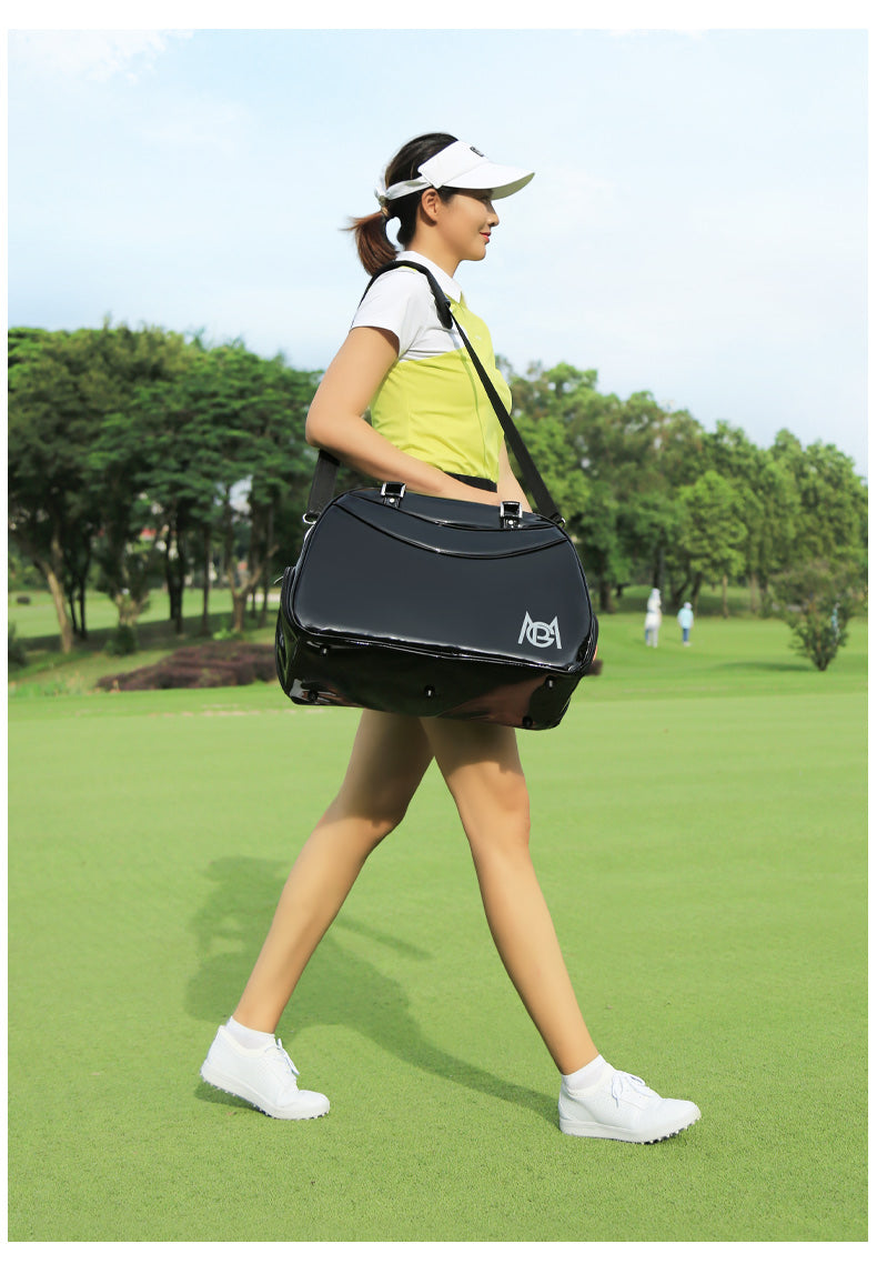 Colorful Golf Bag for Women, Lightweight and Portable Clothing and Shoe Bag