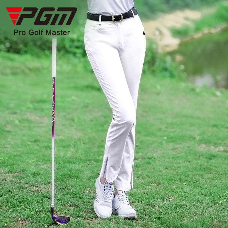 PGM KUZ072 quick dry stretch spandex golf trousers slim fit woman's pants